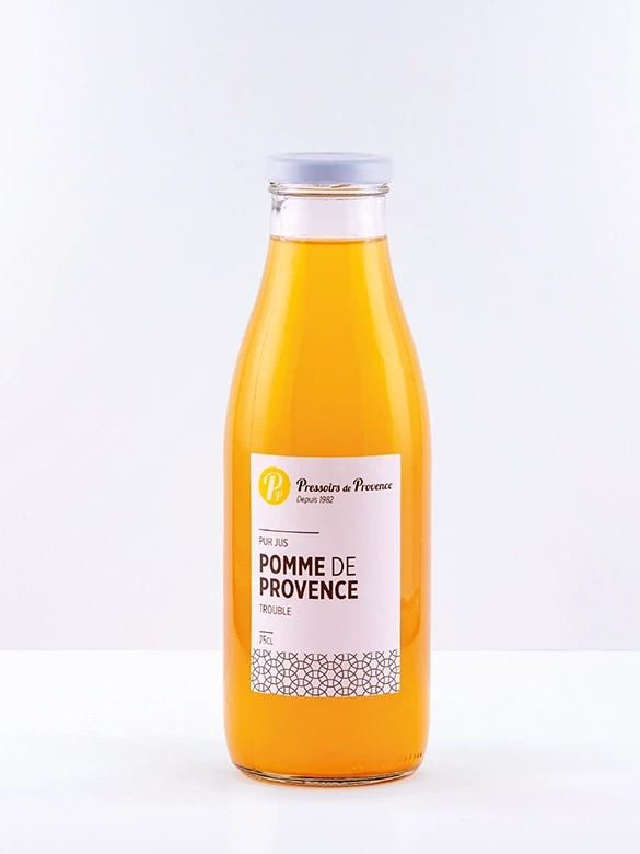 Pur jus Pomme de Provence trouble, Pressoirs de Provence